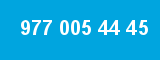 977 005 44 45 977 005 44 45